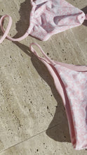 Load and play video in Gallery viewer, Vintage Pink floral Bikini

