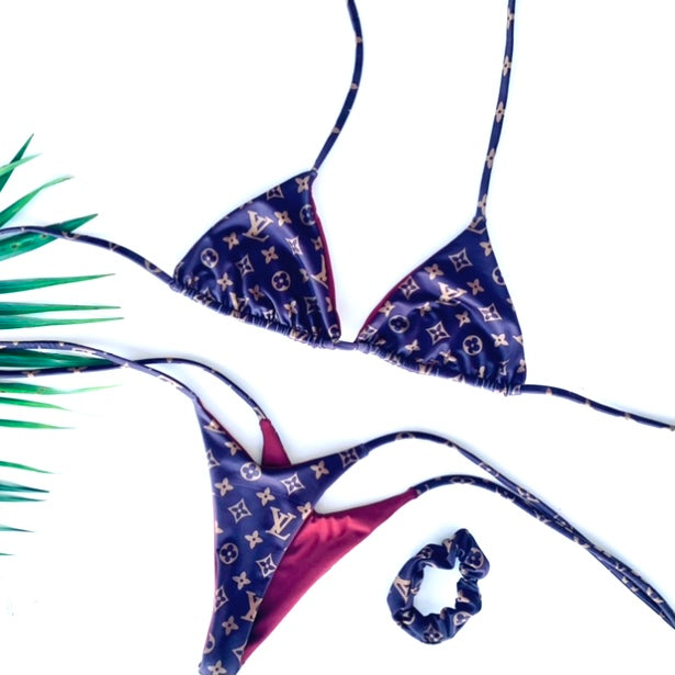 Louis Vuitton Graphic Monogram Bikini Bottoms