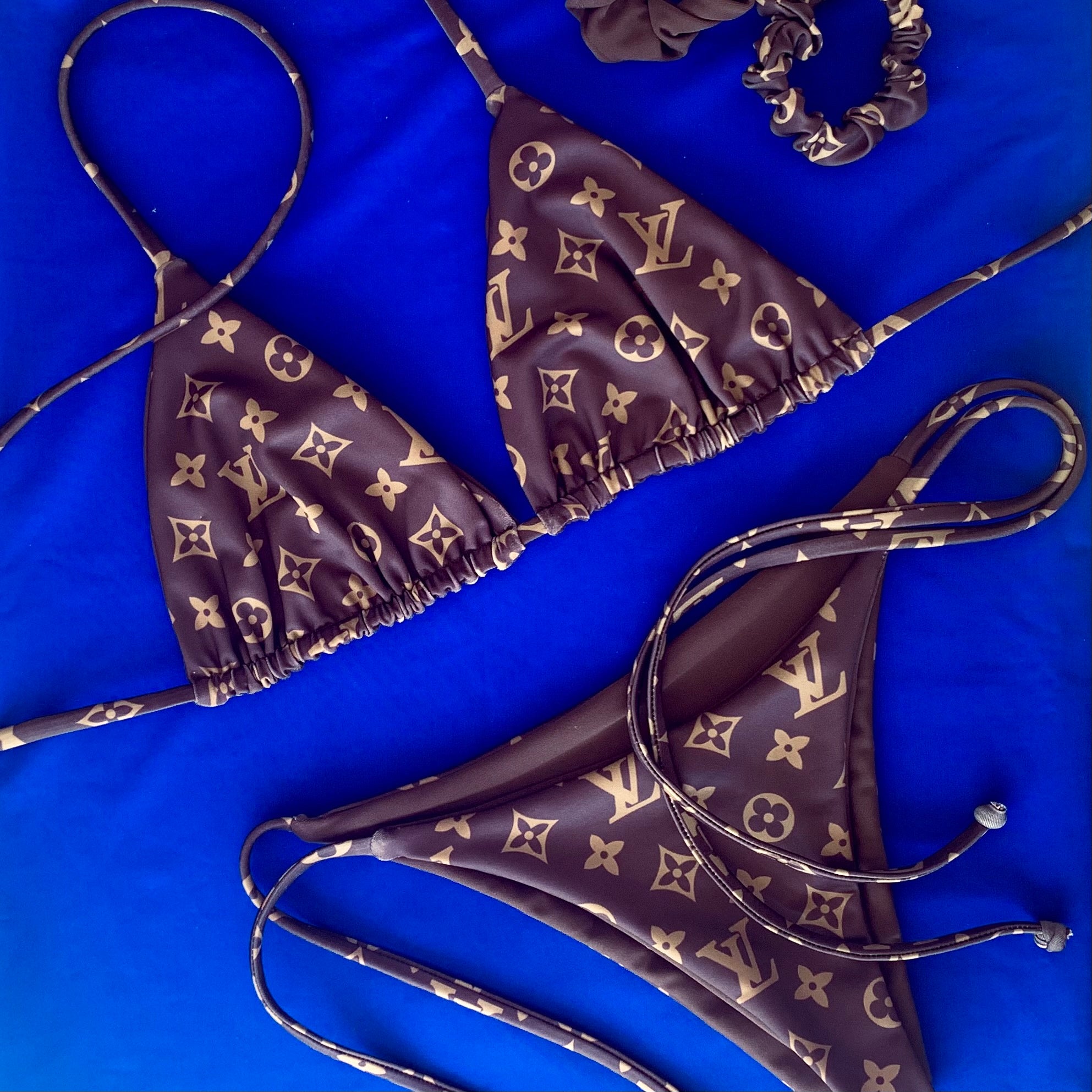 LV bikini set - select SOLID color and style – Bago Babe Clothing