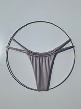 Load image into Gallery viewer, Frosted Grey string bikini set
